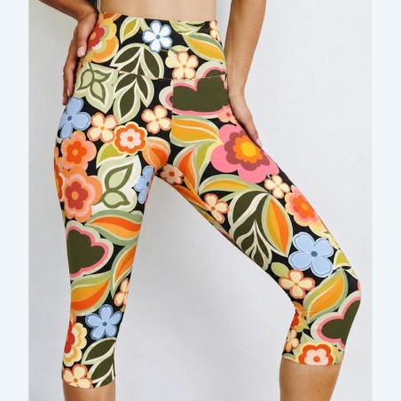 Legging 3/4 Tropical Rhythm