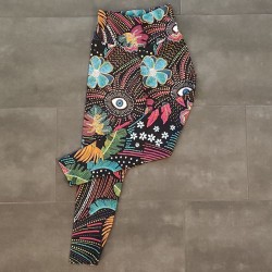 Legging Taille Haute 7/8 Tropical Living
