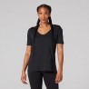 T-shirt col en 'V' Ebony