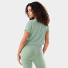 T-Shirt côtelé Sauge