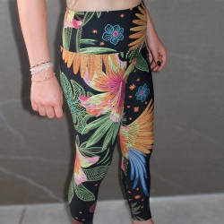 Legging Taille Haute 7/8 Tropical Melody