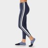 Legging Taille Haute 7/8 Stripe Navy