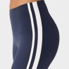 Legging Taille Haute 7/8 Stripe Navy