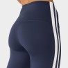 Legging Taille Haute 7/8 Stripe Navy