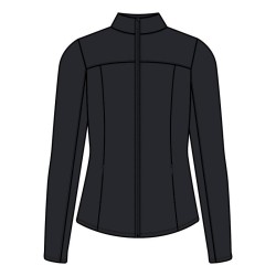 Veste Col Roulé Ebony