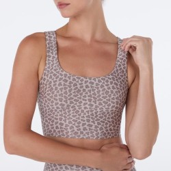 Brassière Leopard Sand
