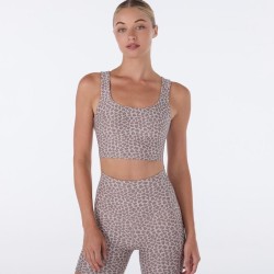 Brassière Leopard Sand
