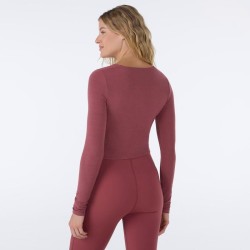 Pull Manches Longues Rouge